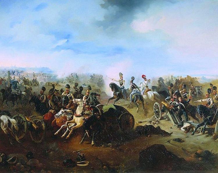 Bogdan Villevalde Battle of Grochow 1831 by Willewalde oil painting picture